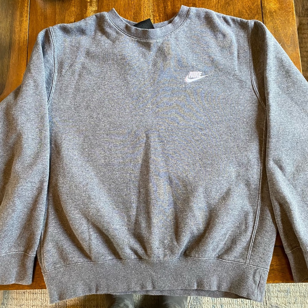 Dark grey Nike crewneck size S